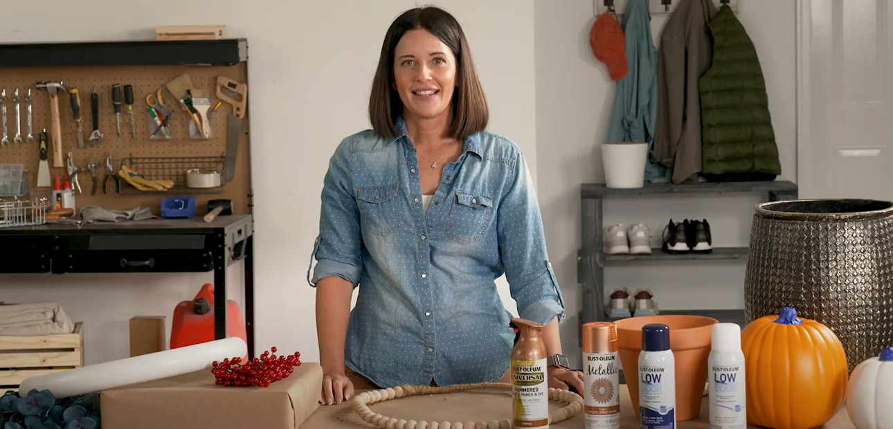 Transform Your Fall Décor: Modern DIY Porch Makeover With Navy, White & Copper