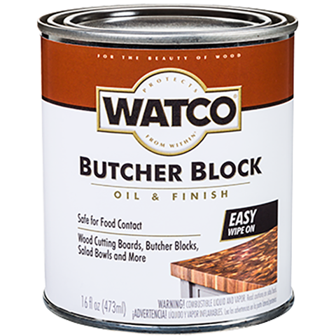 Tools Butcher Block Oil & Finish
