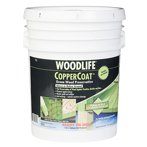 Rust-Oleum Woodlife Water-Based Coppercoat Green Wood Preservative, 1 Qt. -  Brownsboro Hardware & Paint