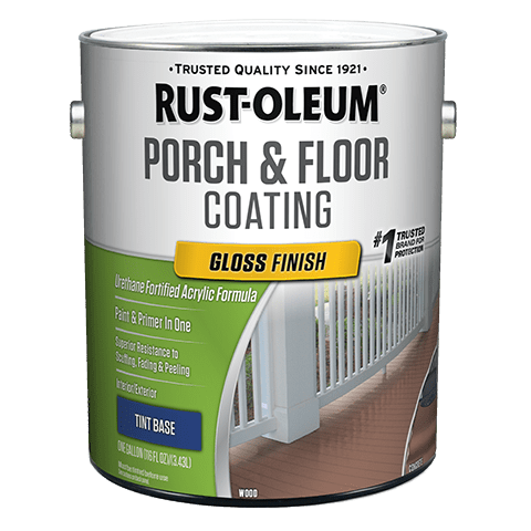 Rust-Oleum Porch & Floor Coating Gloss Tint Base Paint & Primer