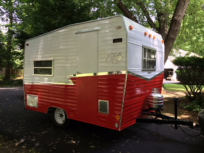 Camper after