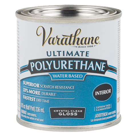 Varathane Ultimate Water Based Interior Crystal Clear Gloss Polyurethane