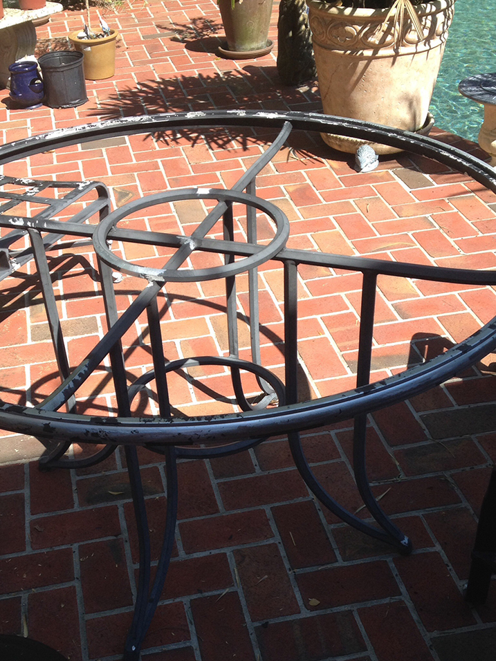 How To Paint Metal Patio Furniture