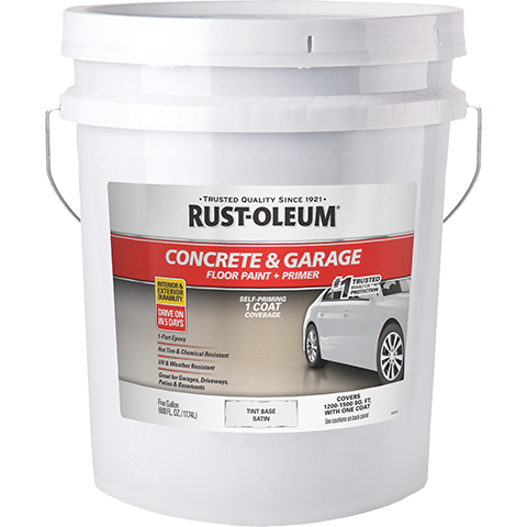Rustoleum garage clearance and concrete primer