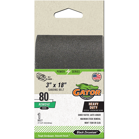 Zirconium 3x18 in Sanding Belts | Gator