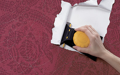 Removing wallpaper