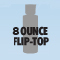 8 Oz Flip-Top