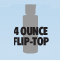4oz Flip-Top