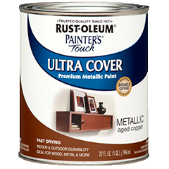 Rust-Oleum Painter's Touch Ultra Cover Latex Paint, 1 qt, Gloss White