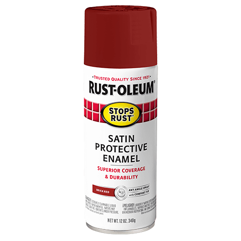 Rust-Oleum Stops Rust Semi-gloss White Enamel Oil-based Interior Paint  (1-quart) in the Interior Paint department at