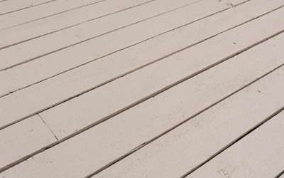Wooden deck
