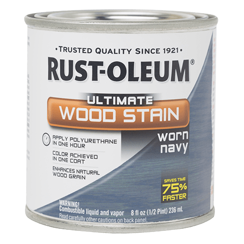 Rust-Oleum Ultimate Worn Navy Wood Stain