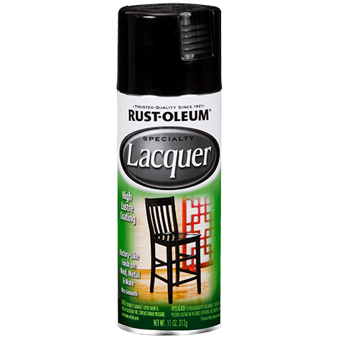Rust-Oleum Specialty Lacquer Black Spray Paint