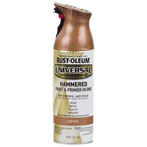 Rust-Oleum 342919 Universal Metallic Spray Paint, 11 oz, Desert Rose Gold