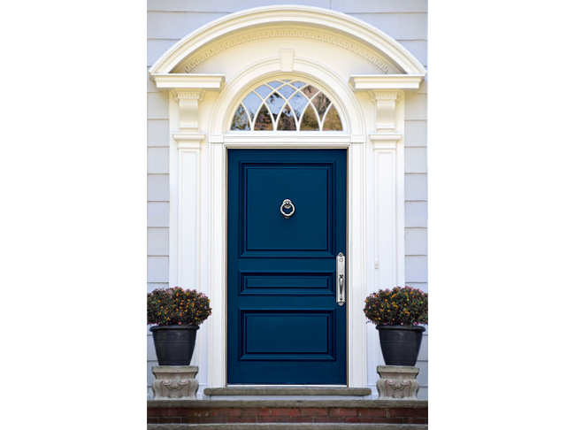 Make a Colorful Statement with Front Door Paint