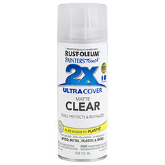 Rust-Oleum Painter's Touch 2X Ultra Cover Matte Clear Spray Paint