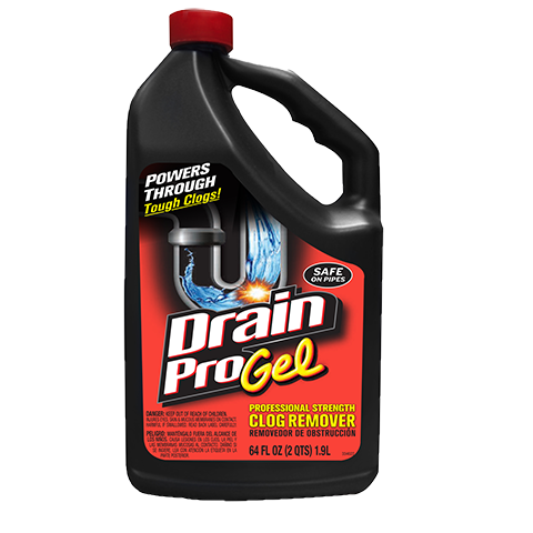 Bottle of Drain Pro Gel.