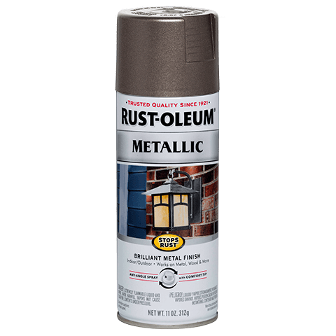 Stops Rust Metallic Spray Paint