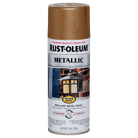 Stops Rust Metallic Spray Paint