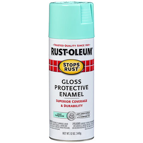 Stops Rust Protective Enamel Spray Paint Gloss