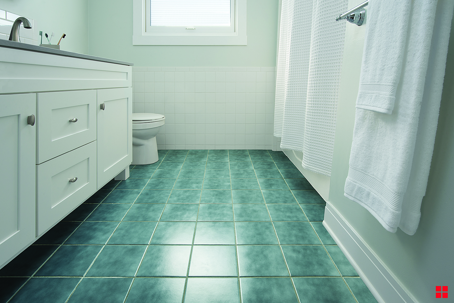 Diy Painted Bathroom Floor Diy Painted Bathroom Floor