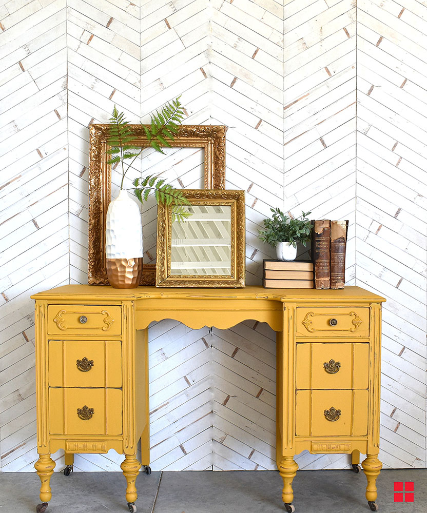 Pale Yellow Nightstand