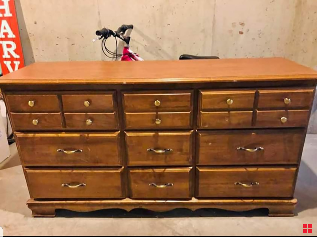 Painted Boho Chic Dresser