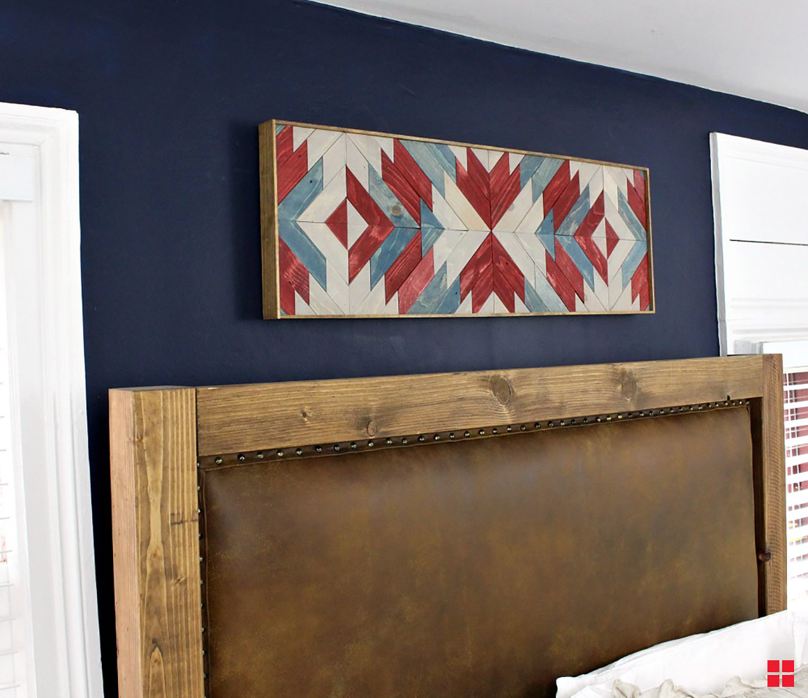 Varathane Stained Wood Wall Art by Jaime Costiglio