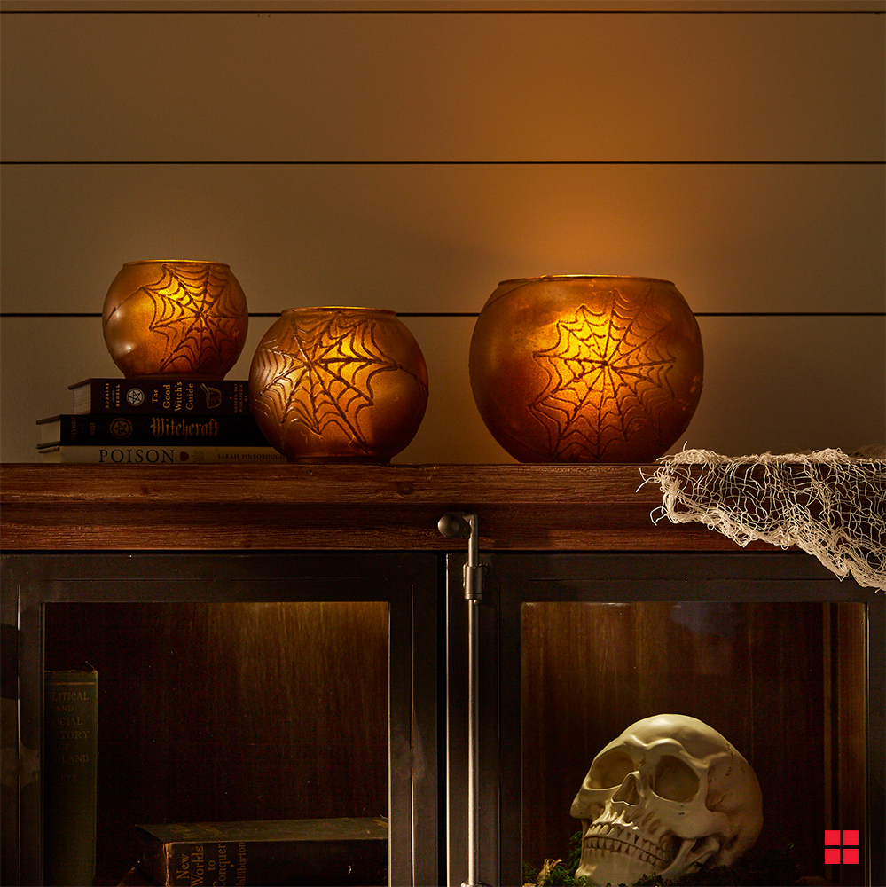 Halloween Votive Holders RustOleum