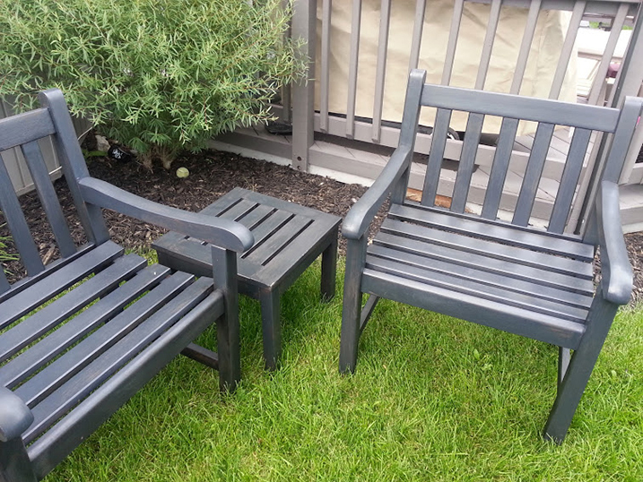 Aged Cedar Patio Furniture