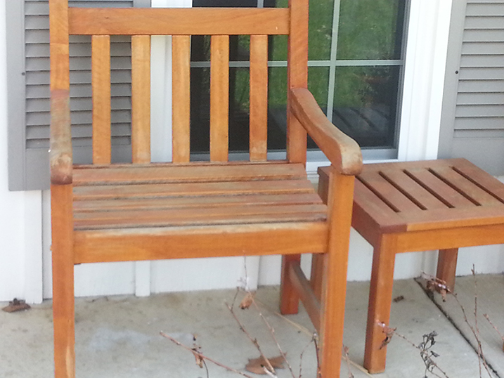 Aged Cedar Patio Furniture