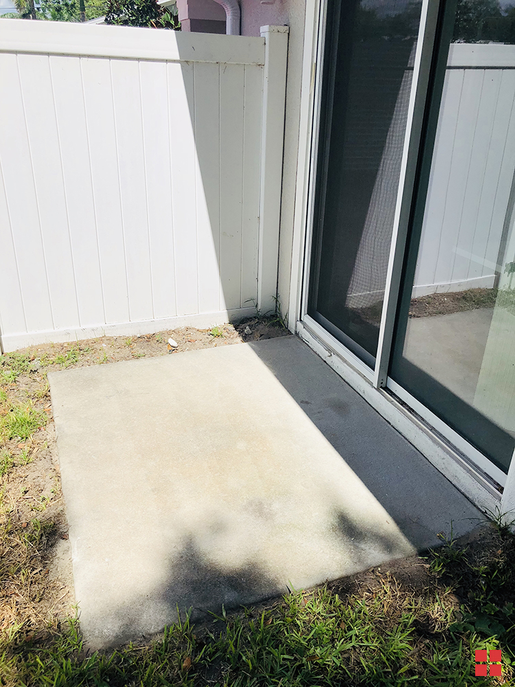 Concrete Patio Update DIY Project