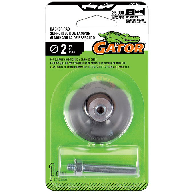 A package of Backer Pad Die Grinder