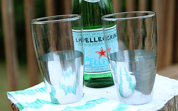 Mirror Dipped Glassware