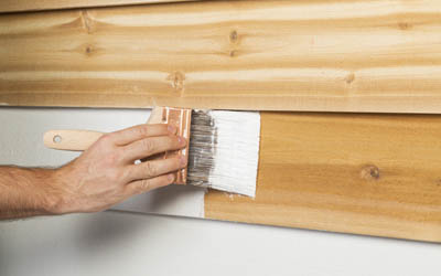 Professional Priming White Primer Over Bare Wood