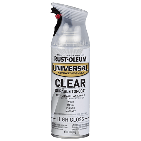 Fast Dry Acrylic Sealer Spray Waterproof Gloss Finish For Metal