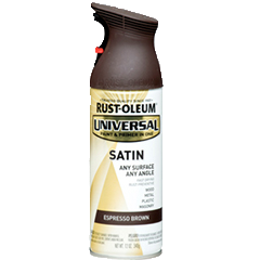 Rust-Oleum Universal Satin Espresso Brown Primer Spray Paint