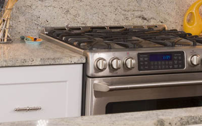 A Stove on Counter top