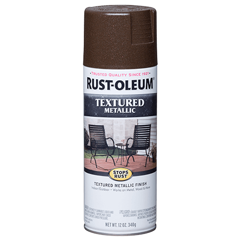 Stops Rust® Textured Metallic Spray Paint