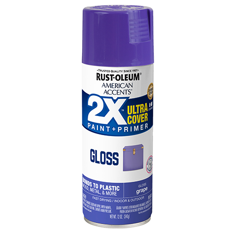 American Accents 2x Ultra Cover Gloss Spray Paint