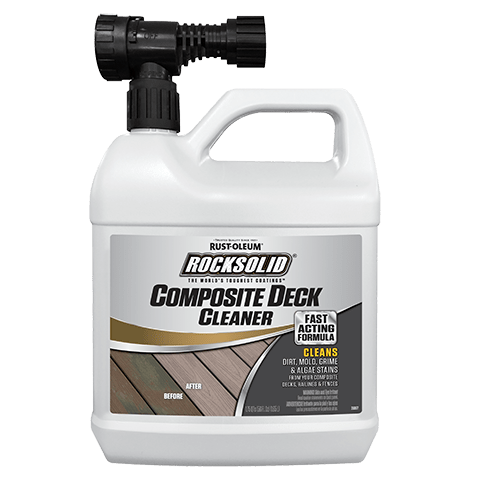 Restore Your Faded Composite Decking Rocksolid