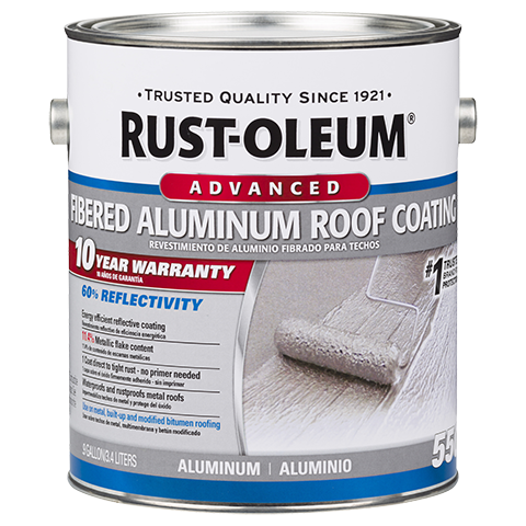 550 Fibered Aluminum Roof Coating