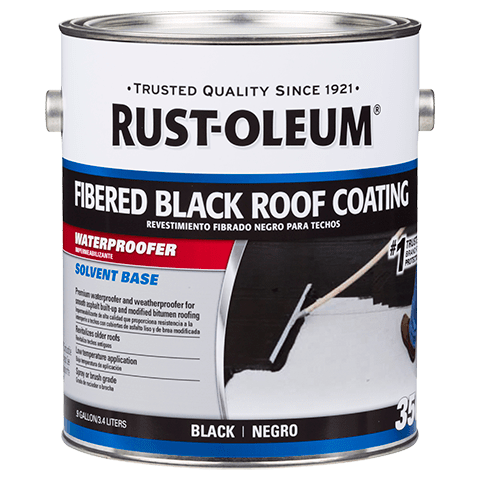 350 Fibered Black Roof Coating Product Page
