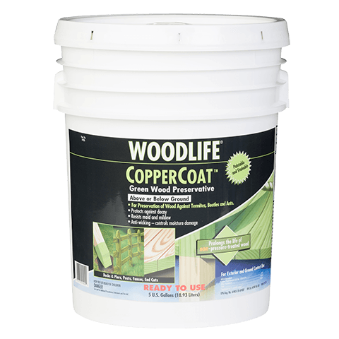 Wolman Woodlife Coppercoat Green Wood Preservative