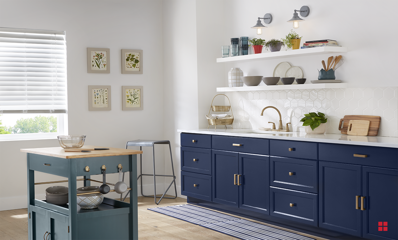 DIY Spray Paint Kitchen Cabinet Hardware