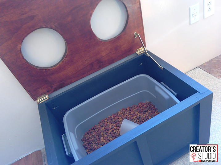 DIY Dog Feeding Station | Rust-Oleum Creator's Studio