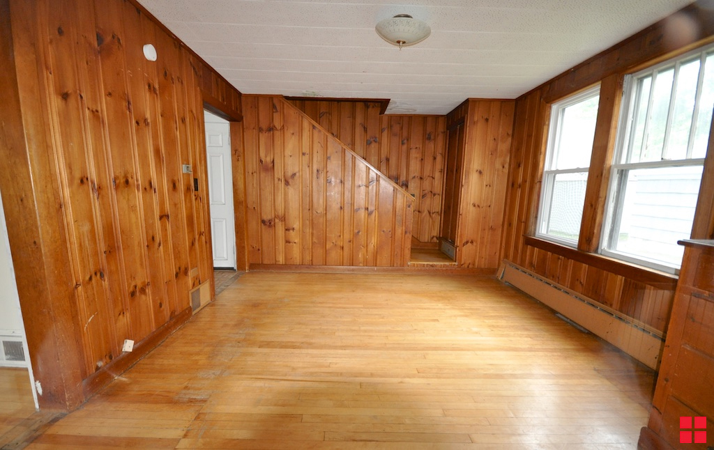 Knotty Pine Paneling Refresh