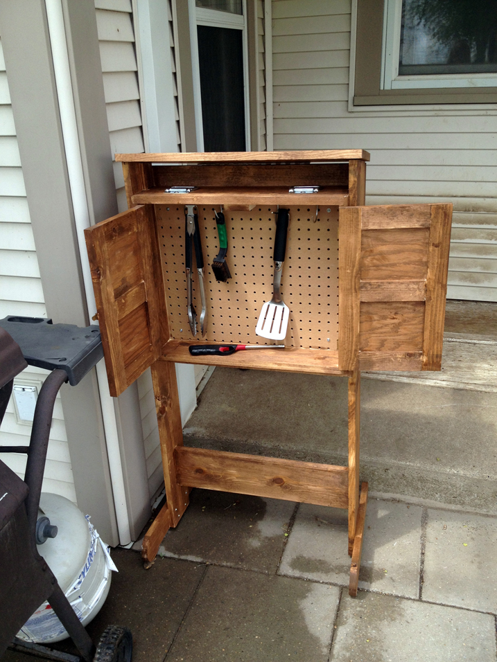 DIY Grill Caddie