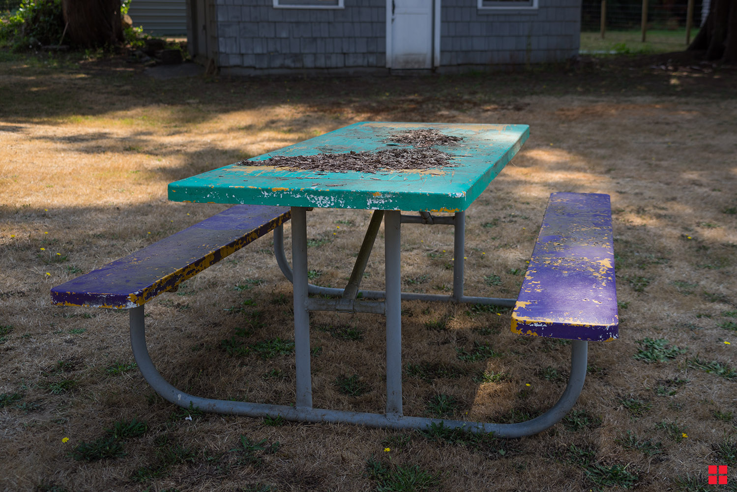 DIY Picnic Table Update